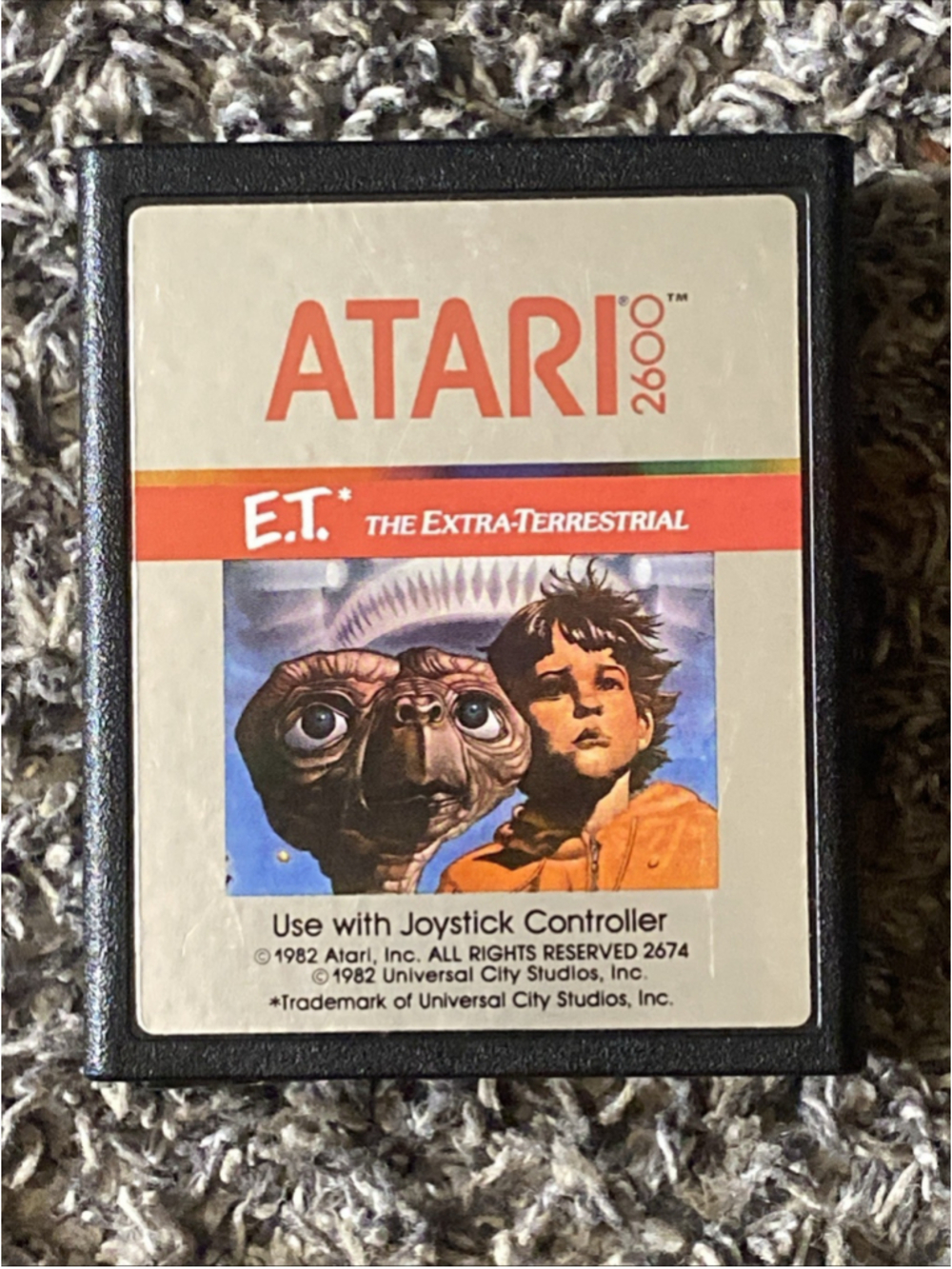 E.T. The Extra-Terrestrial (Atari 2600) Cart Only -